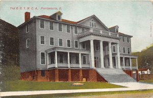 G78/ Portsmouth Ohio Postcard c1910 The Railroad YMCA Building