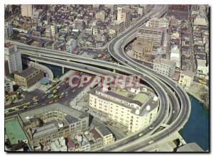 Modern Postcard The expressway interchange at Nihombashi one of the busiest c...