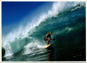 Surfing The Pipeline Hawaii