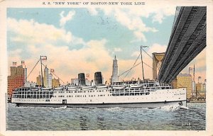 SS New York Eastern Steamship Line Ship 1930 