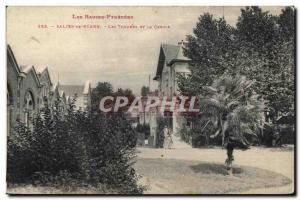 Old Postcard Salies-de-Bearn Les Thermes