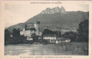 France Duingt Lac d'Annecy Le Chateauet les Dents de Lanfent