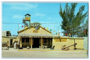 c1950 Entrance To Turtle Kraals Marine Attractions Key West Florida FL Postcard