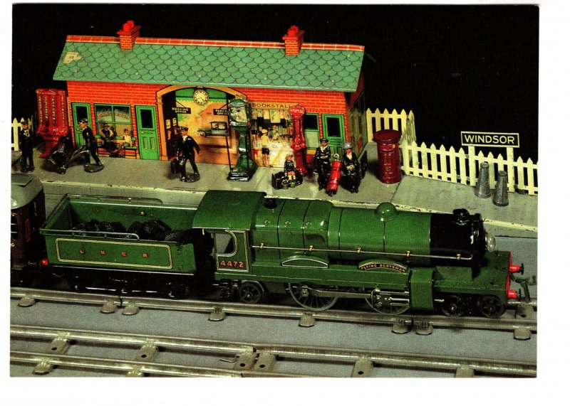 Model Railway Train Flying Scotsman Station, Museum of Childhood, Edinburgh, Toy