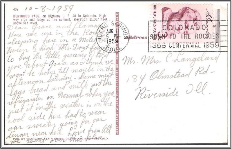 Colorado - Berthoud Pass - [CO-076]