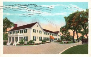 Vintage Postcard 1940 Colonial Club Formerly Chevrolet Club Janesville Wisconsin