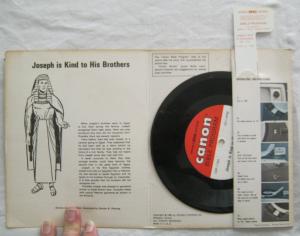 Vintage Joseph Is Kind To Brothers Canon Bible Program For GE Show N Tell 1966