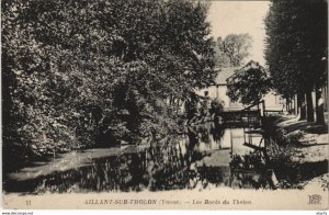 CPA AILLANT-sur-THOLON Les Bords du Tholon (1198075)