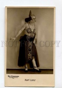 3135691 Karl LENZ Star BALLET BELLY DANCER Male AUTOGRAPH PHOTO