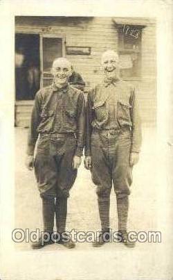 WWI Real Photo Military Soldier in Uniform Post Card Postcard  