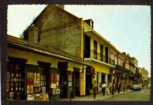 LA St Peter St Street Vieux Carre Pat O'Brien Restaurant New Orleans Louisiana