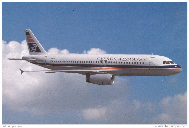 Cyprus Airways Airbus A320 in Flight