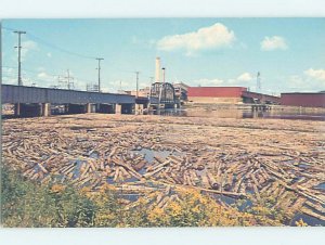 Chrome BRIDGE SCENE Between Fort Frances Ontario & International Falls MN AH4308