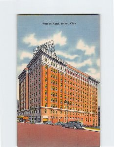 Postcard Waldorf Hotel, Toledo, Ohio