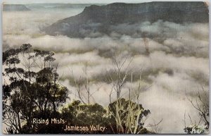 Rising Mists Jamieson Valley Australia AG Fowler Harding Billings Postcard H67