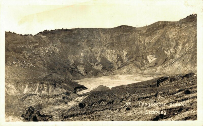 Indonesia Tangkoeban Prahoe Lembang Java RPPC 04.39 