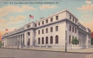 Alabama Birmingham Post Office and Federal Building 1943 Curteich