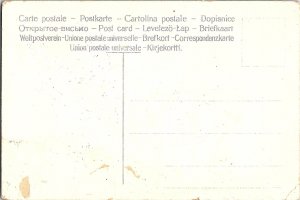 Vintage Embossed Large Letter Jessie Blue Flowers c1915s Name Postcard