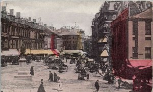 Boston, Massachusetts - A view of Scollay Square - c1903