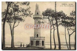 Postcard Old Paimpol Bay and the Tower of Kerroch