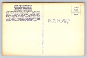 Stardust Casino  Las Vegas  Nevada   Postcard