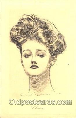 Artist Signed Charles Dana Gibson Unused 