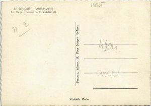 CPM Le Touquet La plage (19895)