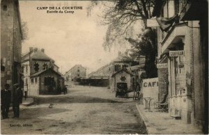 CPA La Courtine Entree du Camp FRANCE (1050429)