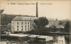 CPA FISMES - Fabrique de Chapeaux de Feutre (131883)