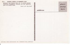 US    PC2364  CHINESE TEMPLE IN MAMMOTH CAVE, KY