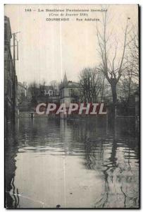 Courbevoie - Adelaide Street - La Banlieue Parisienne flooded - Old Postcard ...