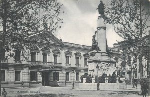 Spain Madrid senate building 1900s