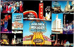 Postcard CASINO SCENE Las Vegas Nevada NV AM0344