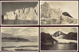 norge norway SPITSBERGEN SVALBARD (1928) Set of 20 RPPC