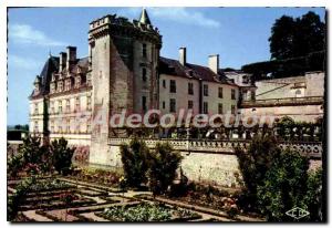 Modern Postcard Villandry Chateau