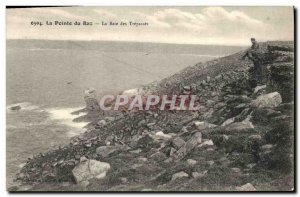 Old Postcard The Pointe Du Raz THE Bay TRErasses