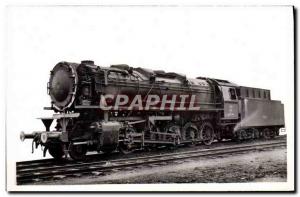 Postcard Old Train Locomotive 150 X