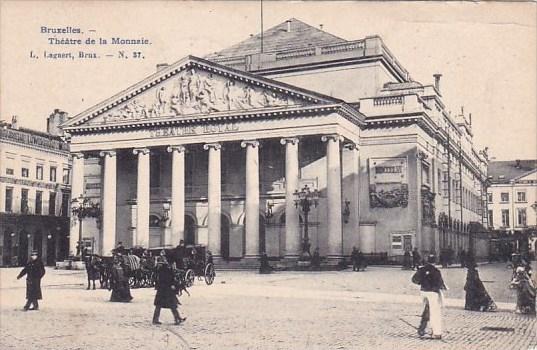 Belgium Brussells Theatre De La Monnaie