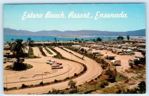 ENSENADA Baja California Mexico~ ESTERO BEACH RESORT Trailer Park 1960s Postcard