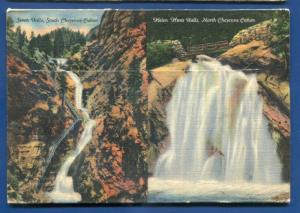 Broadmoor Cheyenne MT district Colorado Springs co Will Rogers postcard folder