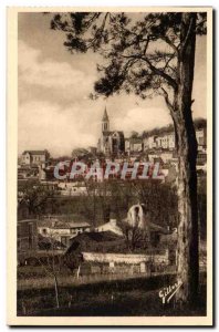 Angouleme Old Postcard The neighborhood Sainte Anne View from St martin