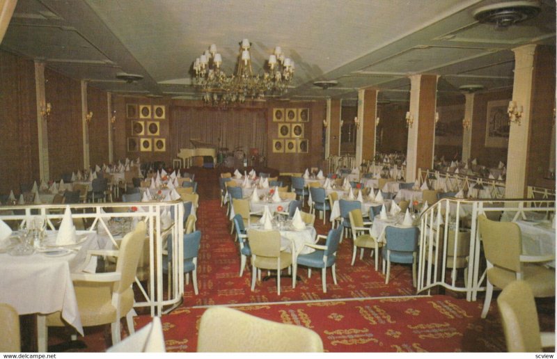 MONTREAL , Quebec , Canada , 1950-60s ; SKYLINE Hotel , Salle Du Barry