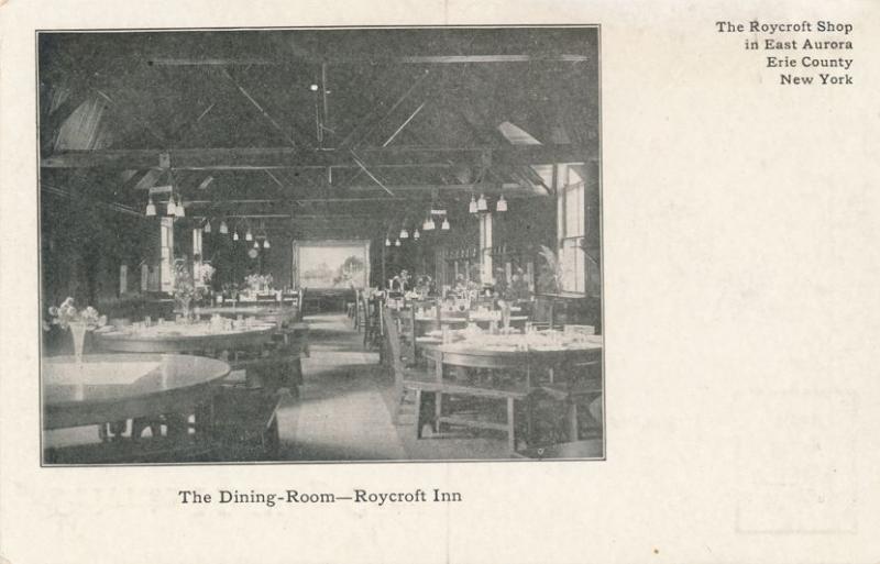 Dining Room at the Roycroft Inn - East Aurora, Erie County NY, New York - PMC