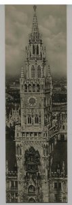 Germany - Munchen (Munich). City Hall  (Fold-Out Card 11H X 3.5W)