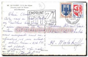 Old Postcard And Le Fayet Le Hameau