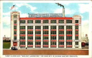 Freeport, IL Illinois FURST-McNESS COMPANY LAB Sunlight Laboratory1920 Postcard