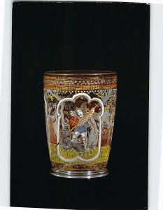 Postcard The Behaim Beaker, The Corning Museum of Glass, Corning, New York