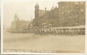 President Wilson Inaugural Parade March 4th 1913 Washington RP Frederick Schutz 