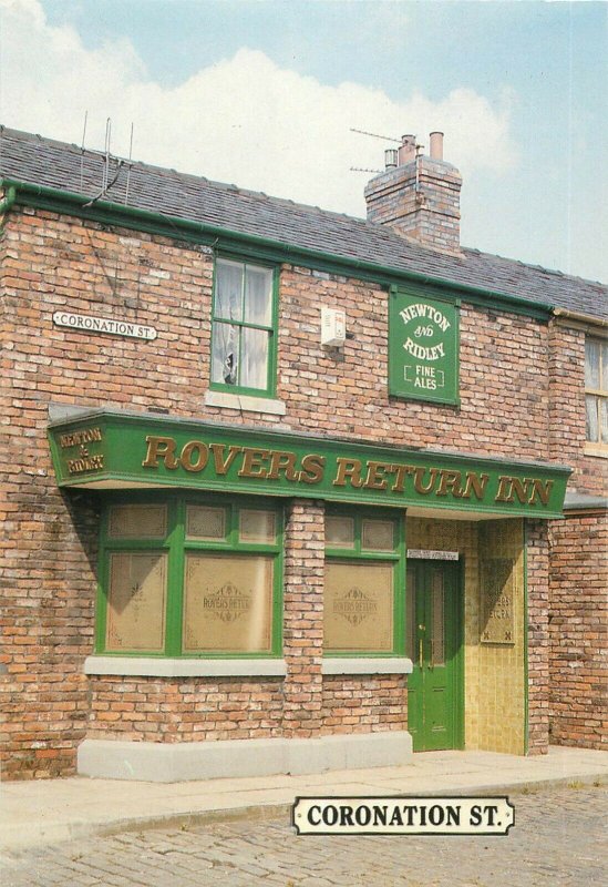 British soap opera Granada Television card Coronation Street Rovers Return Inn