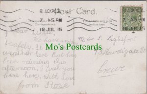 Genealogy Postcard - Lightfoot, 93 Newdigate Street, Crewe, Cheshire GL200